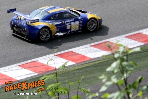 Spyker aan de start van Bavaria City Racing Dublin